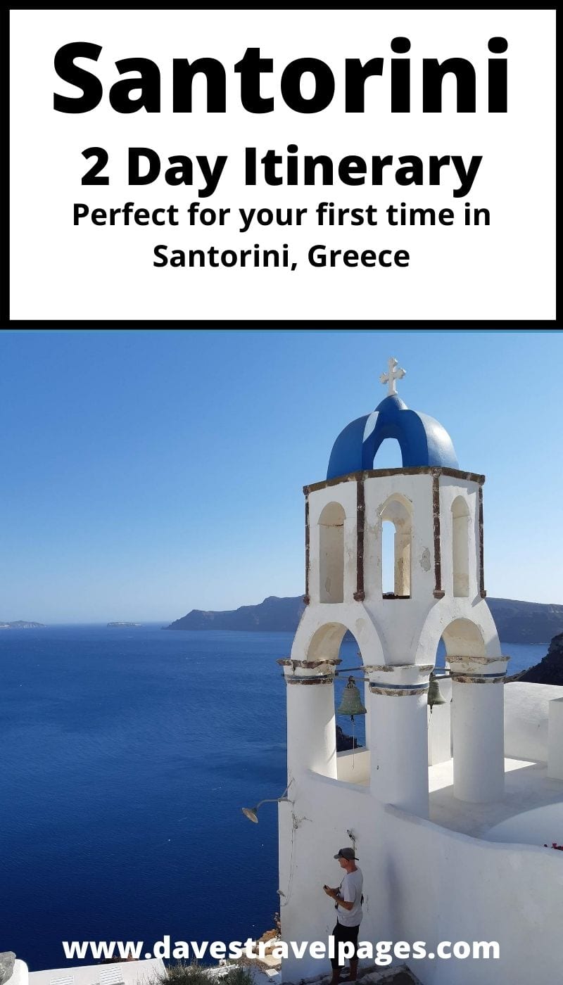 2 dias em Santorini, um itinerário perfeito