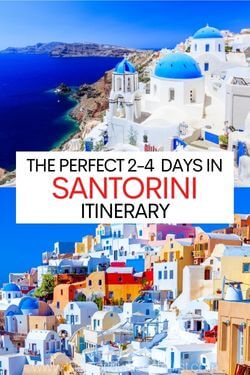 4 dias em Santorini, um itinerário completo