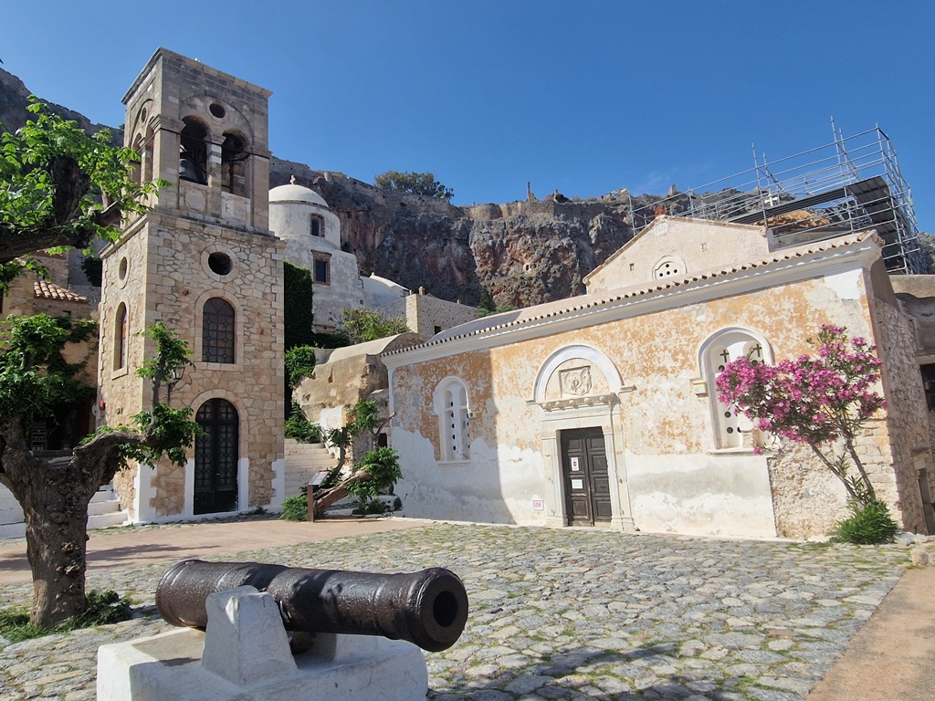 Um guia para o Castelo de Monemvasia, Grécia