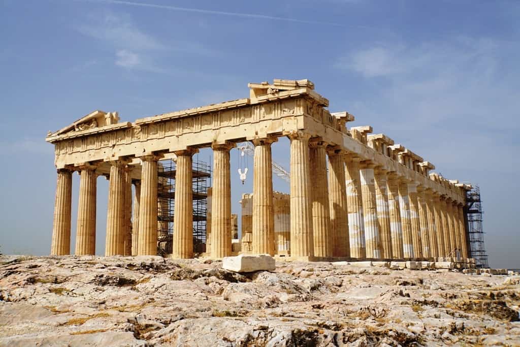 Edifícios famosos em Atenas