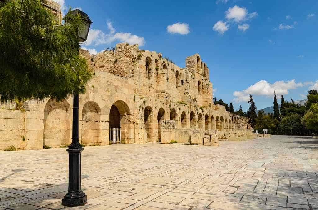 Odeão de Herodes Ático em Atenas