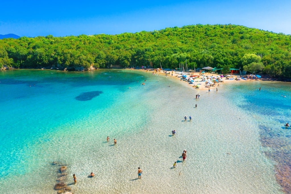 As melhores praias da Grécia continental