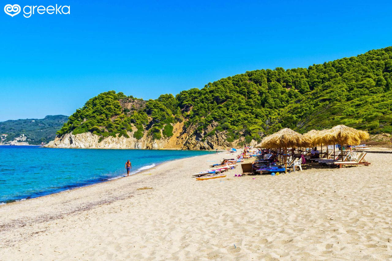 As melhores praias da ilha de Skiathos, Grécia