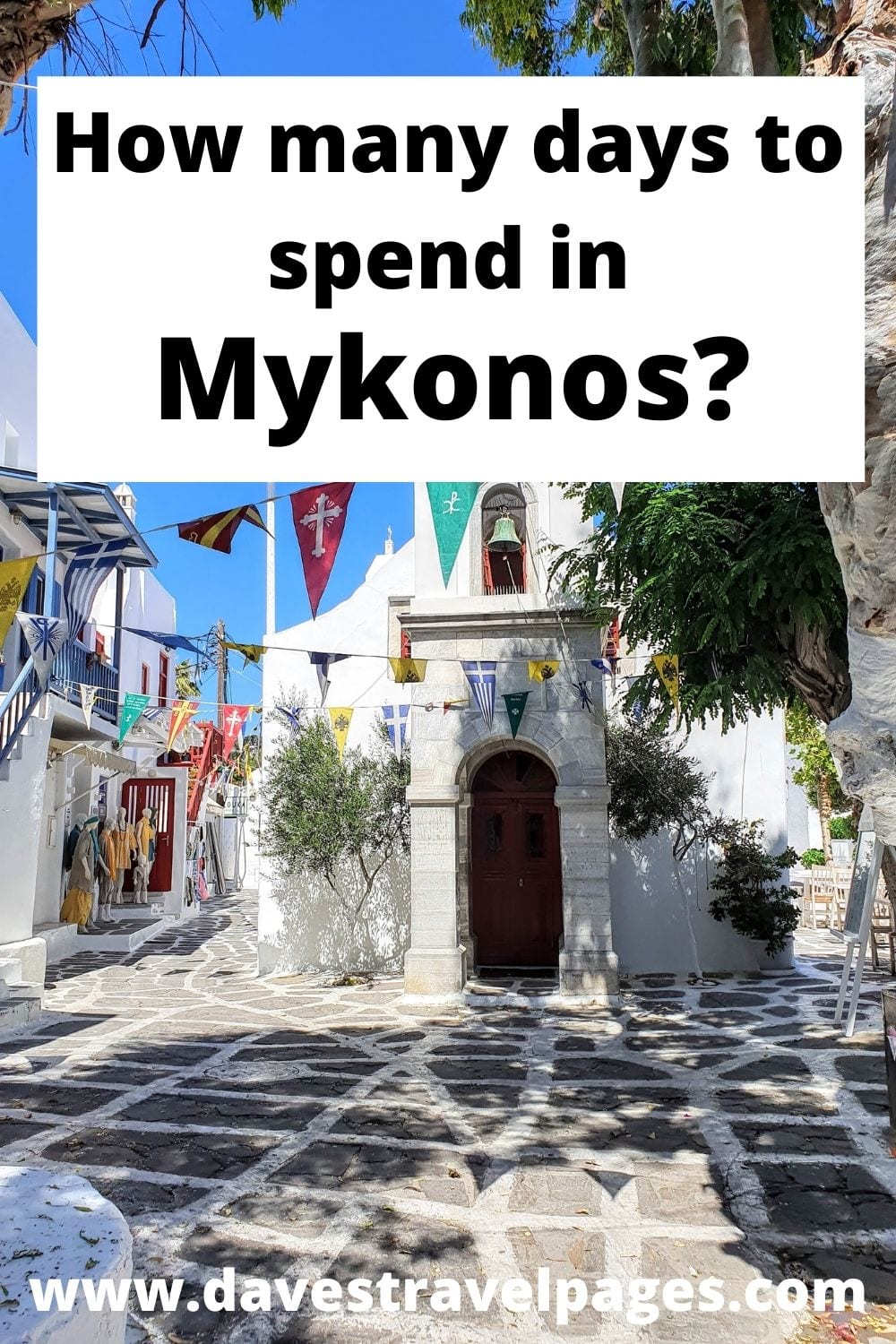 Quantos dias deve passar em Mykonos?