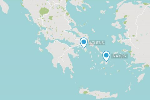 Como ir de Atenas para Naxos