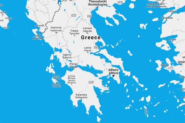 Portos de cruzeiros populares na Grécia